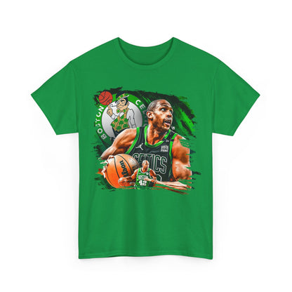 Boston Celtics Al Horford High Quality Printed Unisex Heavy Cotton T-Shirt