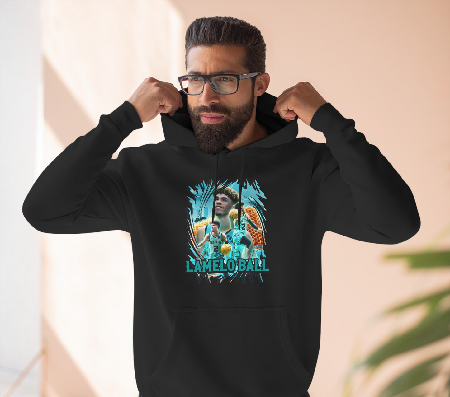 New Charlotte Hornets LaMelo Ball High Quality Unisex Heavy Blend™ Hoodie