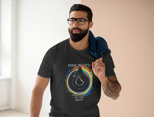 Pink Floyd Dark Side Of The Moon High Quality Printed Unisex Heavy Cotton T-shirt