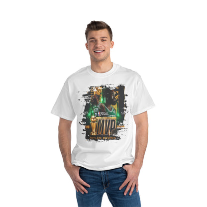 Jaylen Brown Boston Celtics High Quality Printed Unisex Heavy Cotton T-shirt