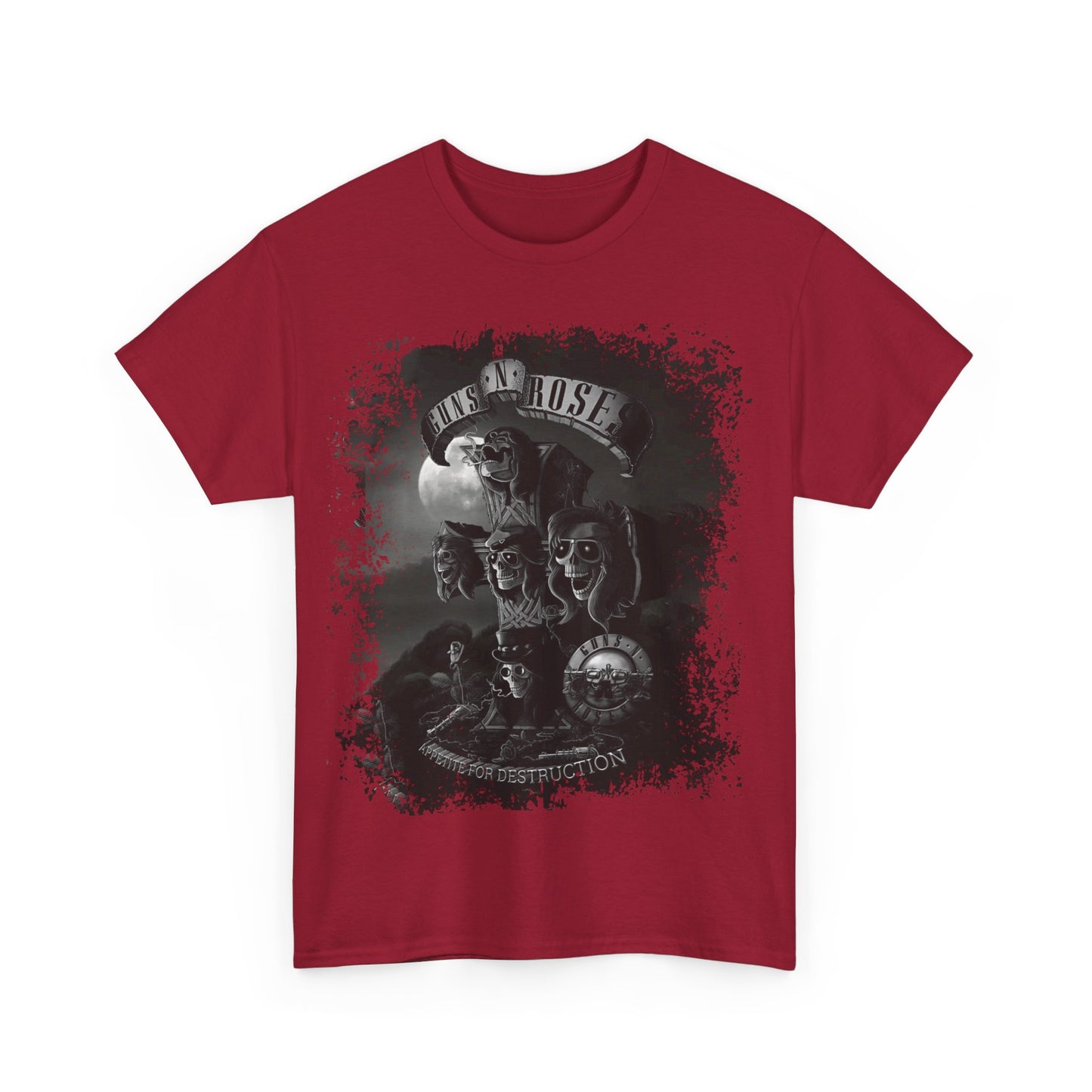 Guns N' Roses High Quality Printed Unisex Heavy Cotton T-shirt