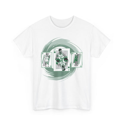 The Super Jays of Boston Celtics High Quality Printed Unisex Heavy Cotton T-shirt