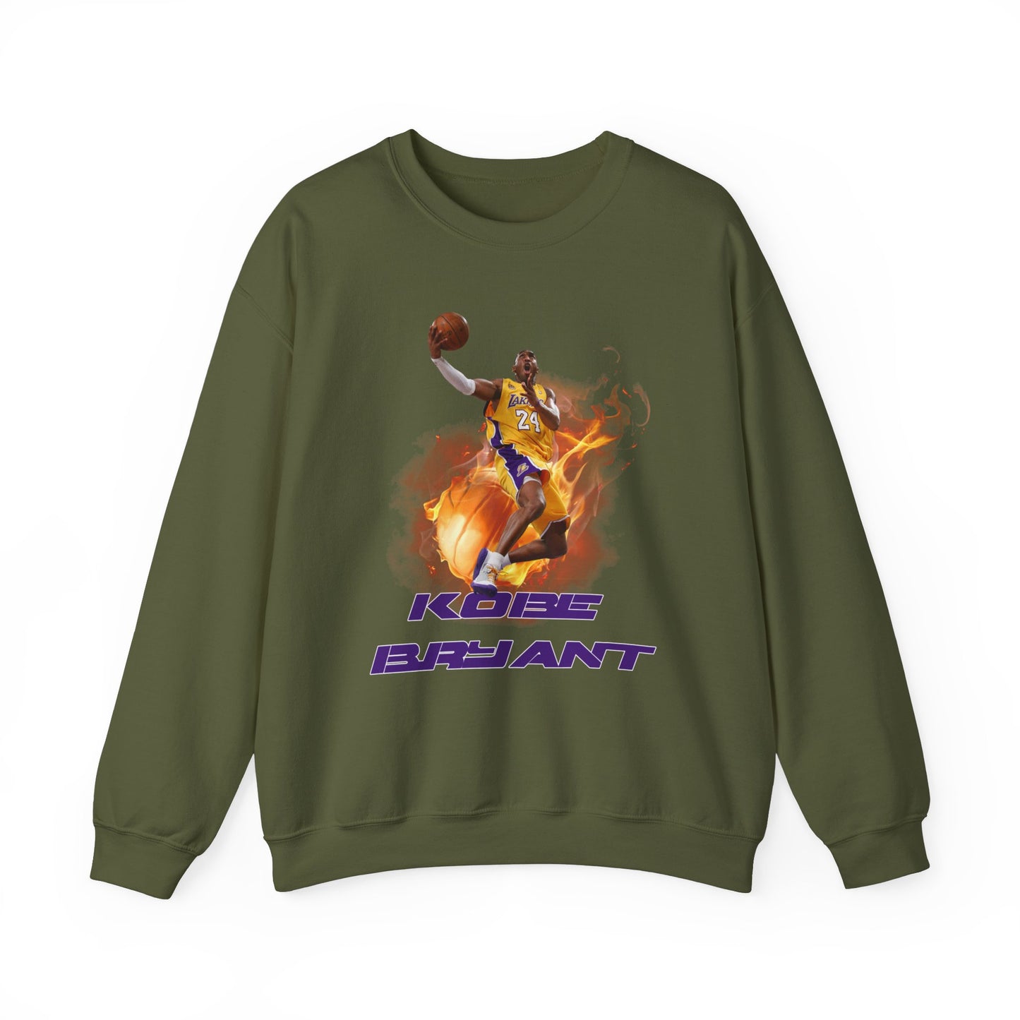 Los Angeles Lakers Kobe Bryant High Quality Unisex Heavy Blend™ Crewneck Sweatshirt