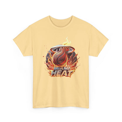 Miami Heat High Quality Printed Unisex Heavy Cotton T-shirt