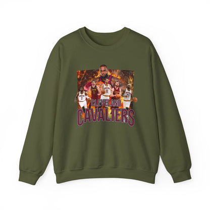 Cleveland Cavaliers High Quality Unisex Heavy Blend™ Crewneck Sweatshirt