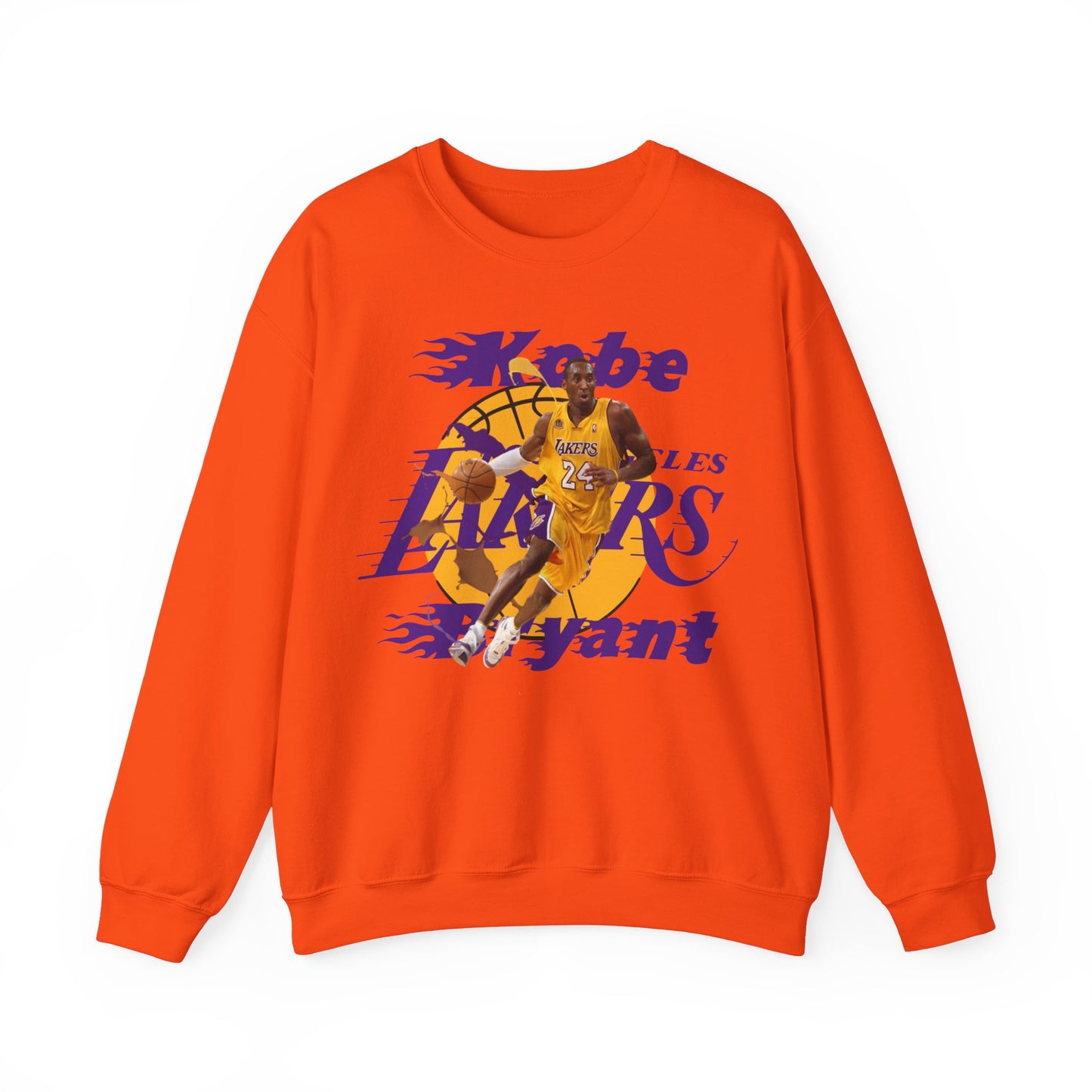 New Los Angeles Lakers Kobe Bryant High Quality Unisex Heavy Blend™ Crewneck Sweatshirt