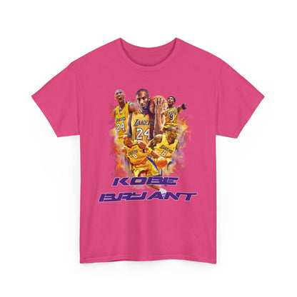 Los Angeles Lakers Legend Kobe Bryant High Quality Printed Unisex Heavy Cotton T-Shirt