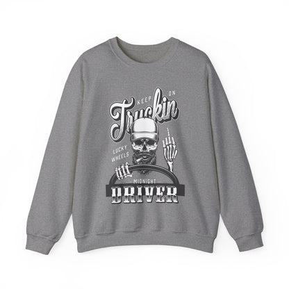 Keep On Truckin High Quality Unisex Heavy Blend™ Crewneck Sweatshirt