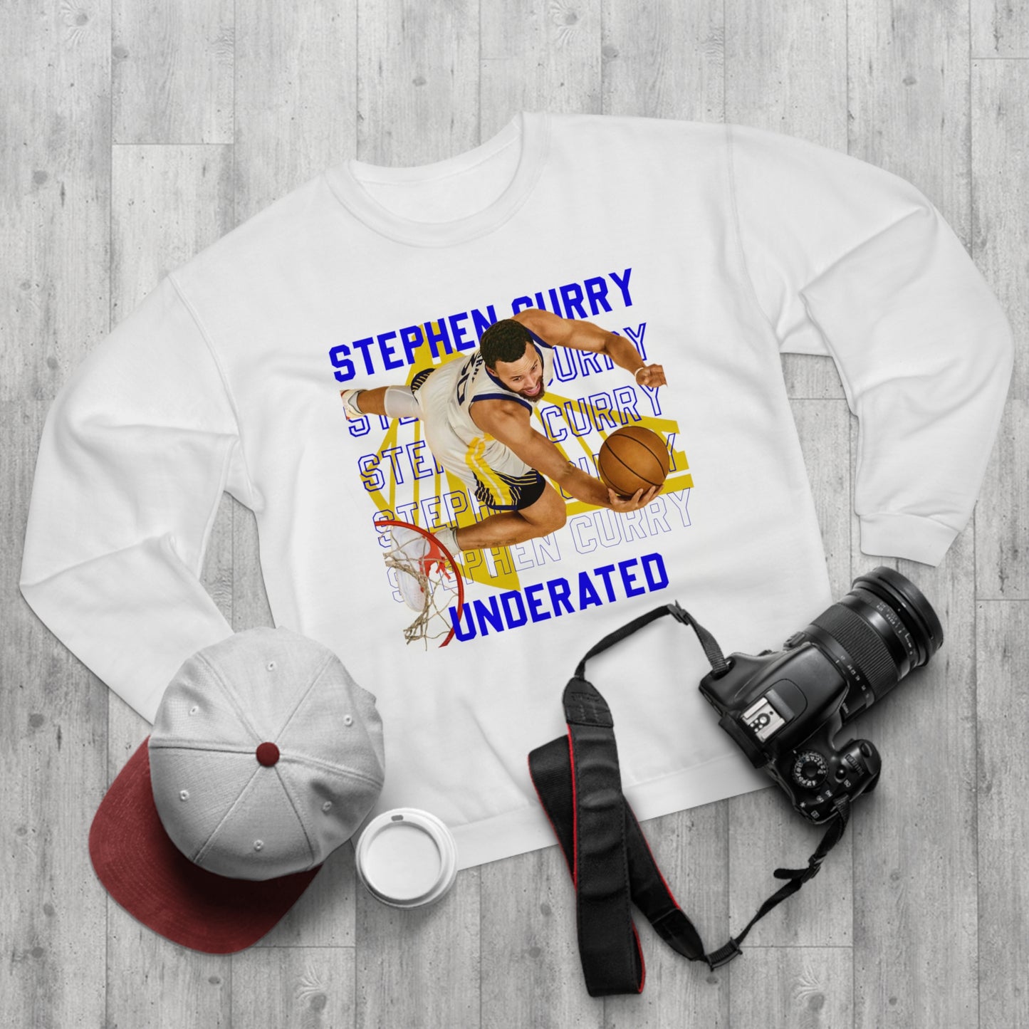 Golden State Warriors Stephen Curry Underated High Quality Unisex Heavy Blend™ Crewneck Sweatshirt