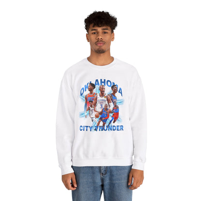 Oklahoma City Thunder High Quality Unisex Heavy Blend™ Crewneck Sweatshirt