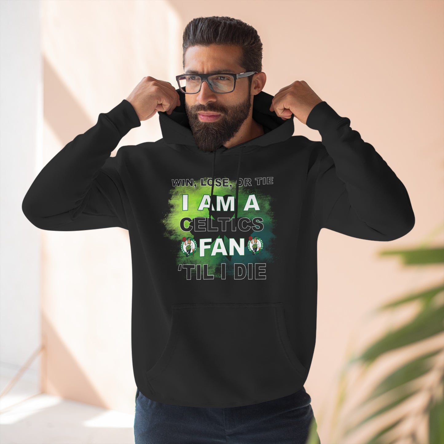 I'm a Celtics fan 'til I die High Quality Unisex Heavy Blend™ Hoodie