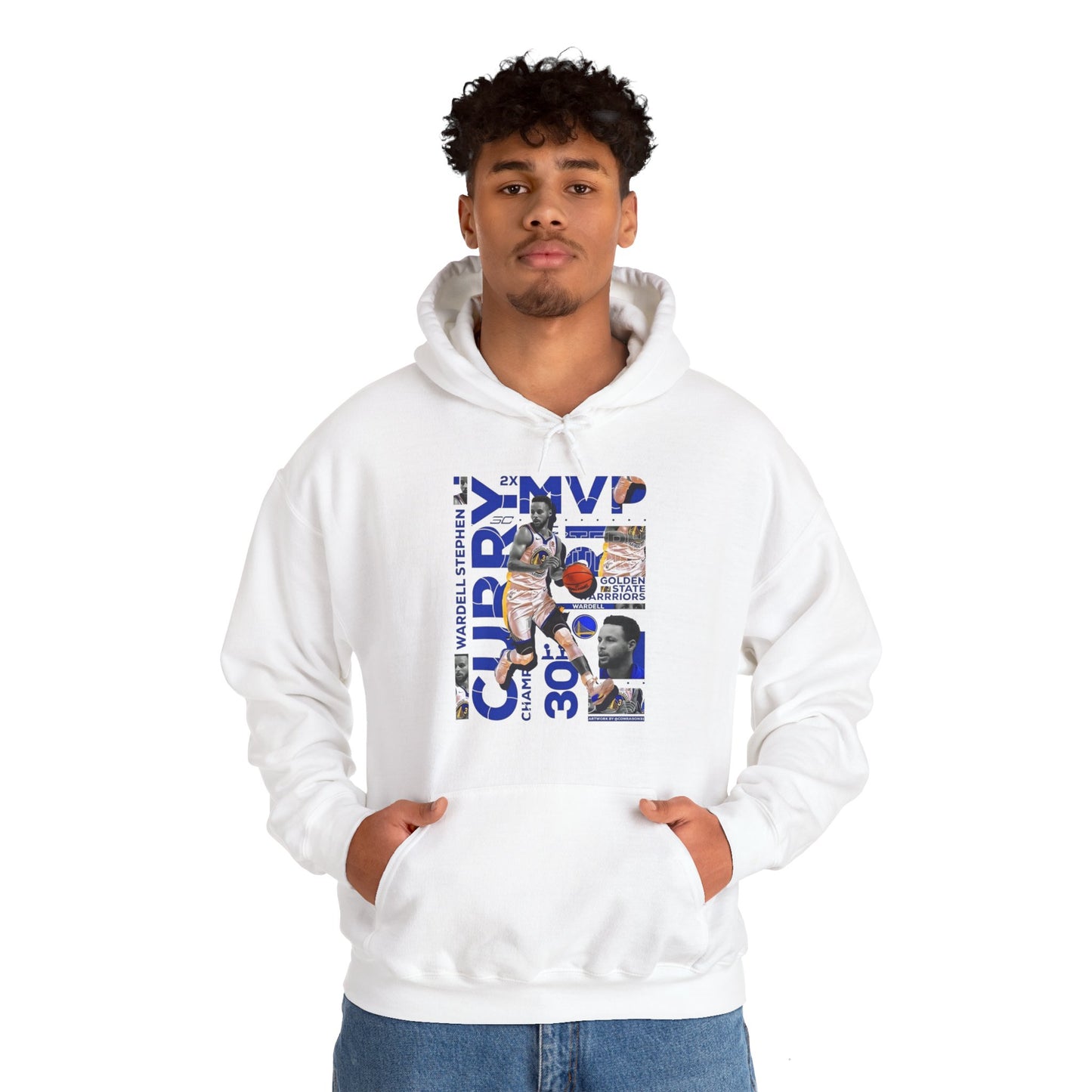 New Golden State Warriors Stephen Curry High Quality Unisex Heavy Blend™ Hoodie