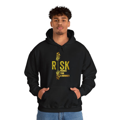 Risk Makes You A Winner High Quality Unisex Heavy Blend™ Hoodie