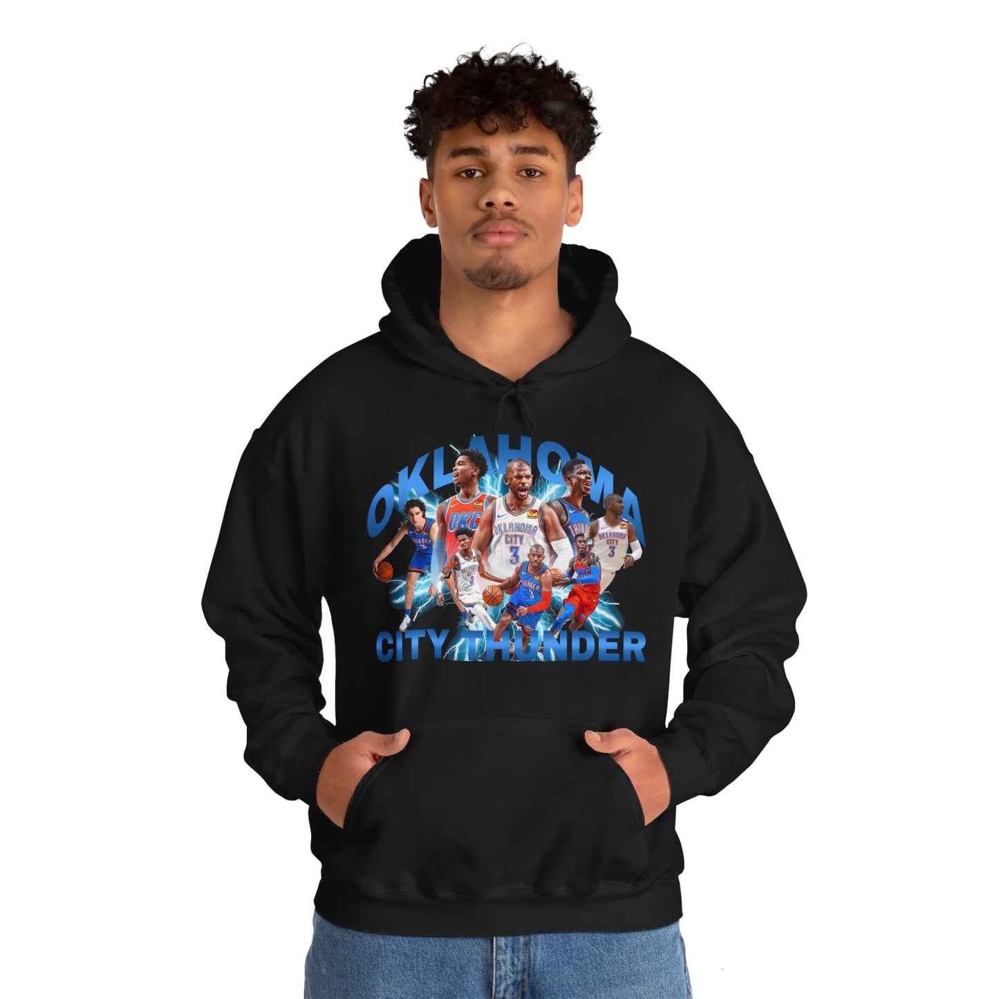 Oklahoma City Thunder High Quality Unisex Heavy Blend™ Hoodie