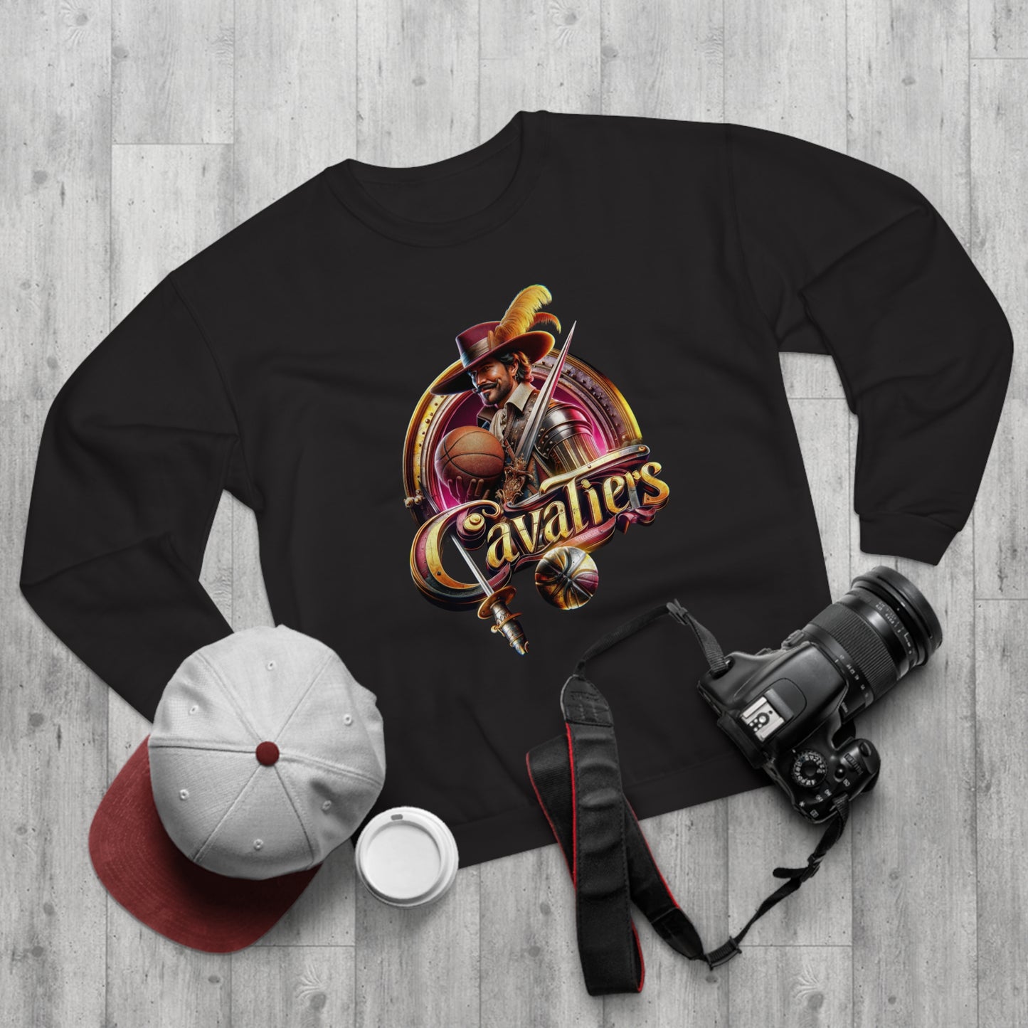 High Quality Cleveland Cavaliers Unisex Heavy Blend™ Crewneck Sweatshirt