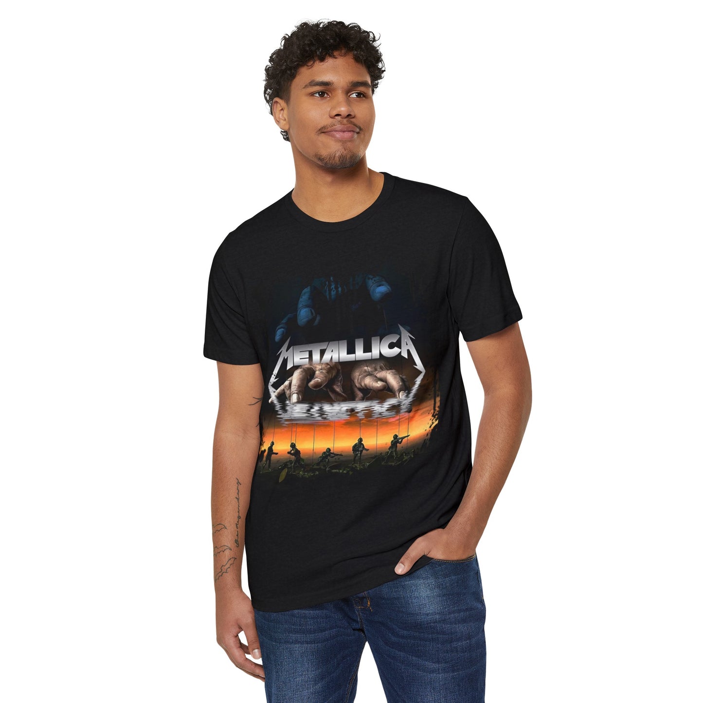 Metallica Master of Puppets High Quality Printed Unisex Heavy Cotton T-shirt