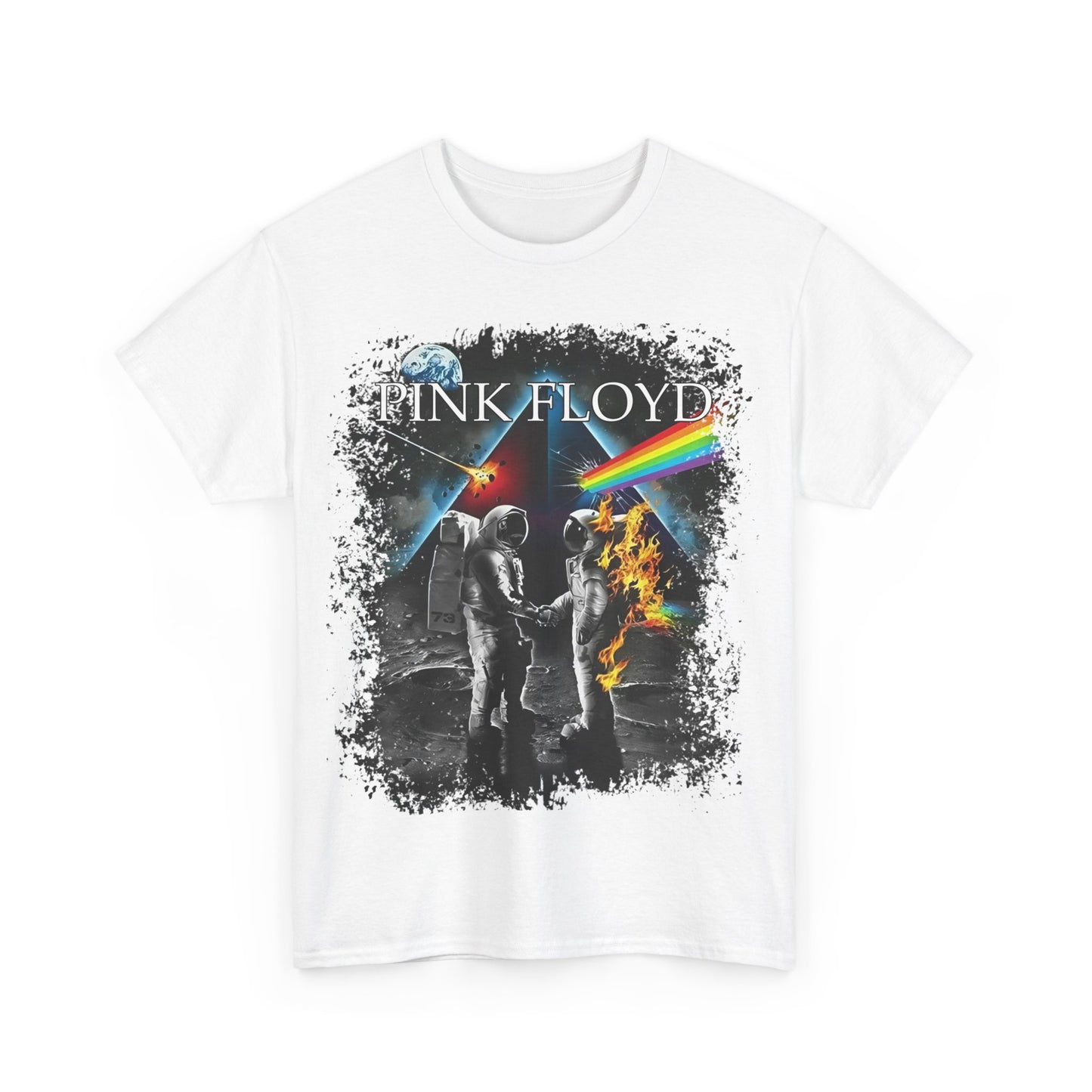 Pink Floyd High Quality Printed Unisex Heavy Cotton T-shirt