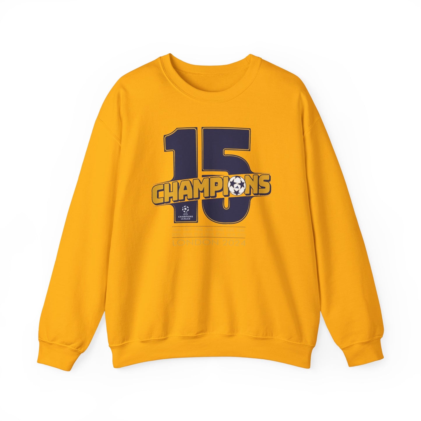 15th European Cup of Real Madrid High Quality Unisex Heavy Blend™ Crewneck Sweatshirt