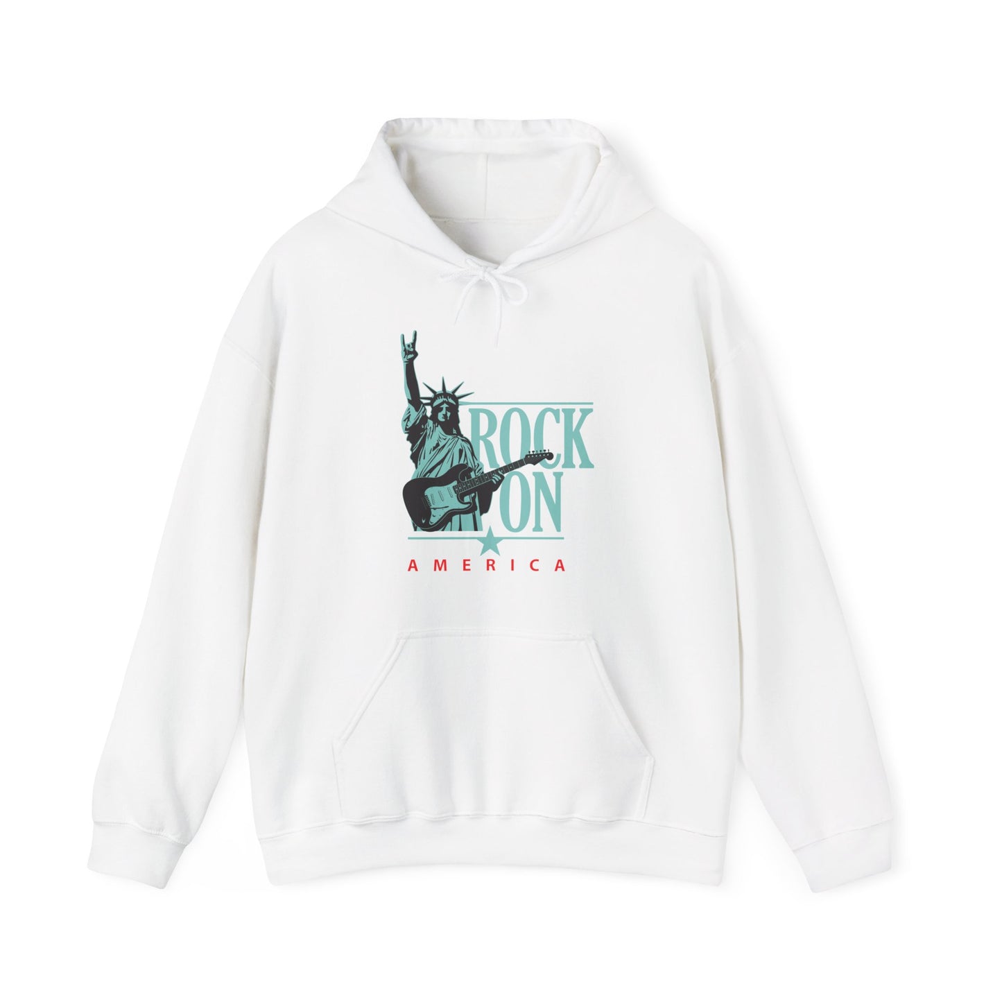 Rock On America High Quality Unisex Heavy Blend™ Hoodie