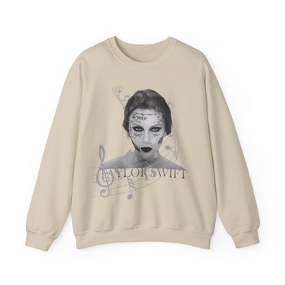 Taylor Swift The Tortured Poets Department High Quality Unisex Heavy Blend™ Crewneck Sweatshirt