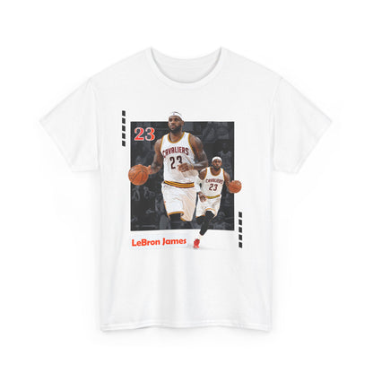 LeBron James Los Angeles Lakers High Quality Printed Unisex Heavy Cotton T-Shirt