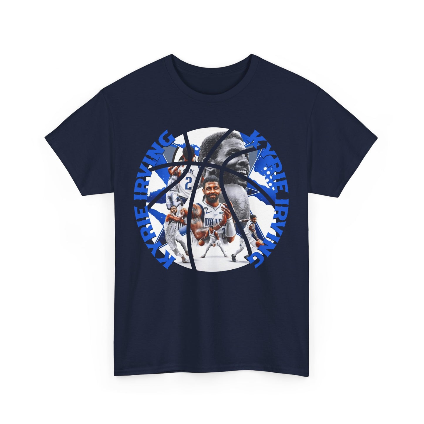 Dallas Mavericks Kyrie Irving High Quality Printed Unisex Heavy Cotton T-Shirt