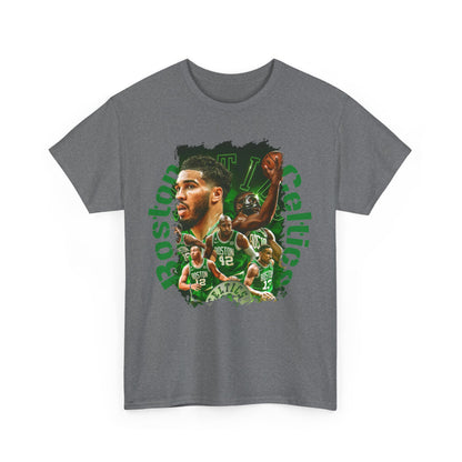 New Boston Celtics High Quality Printed Unisex Heavy Cotton T-Shirt