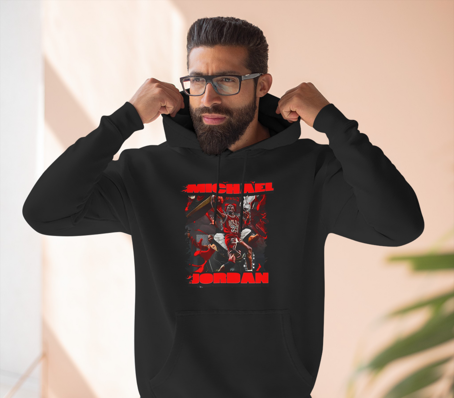 Chicago Bulls Michael Jordan High Quality Unisex Heavy Blend™ Hoodie