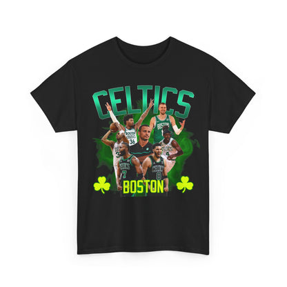 Boston Celtics Champions High Quality Printed Unisex Heavy Cotton T-shirt