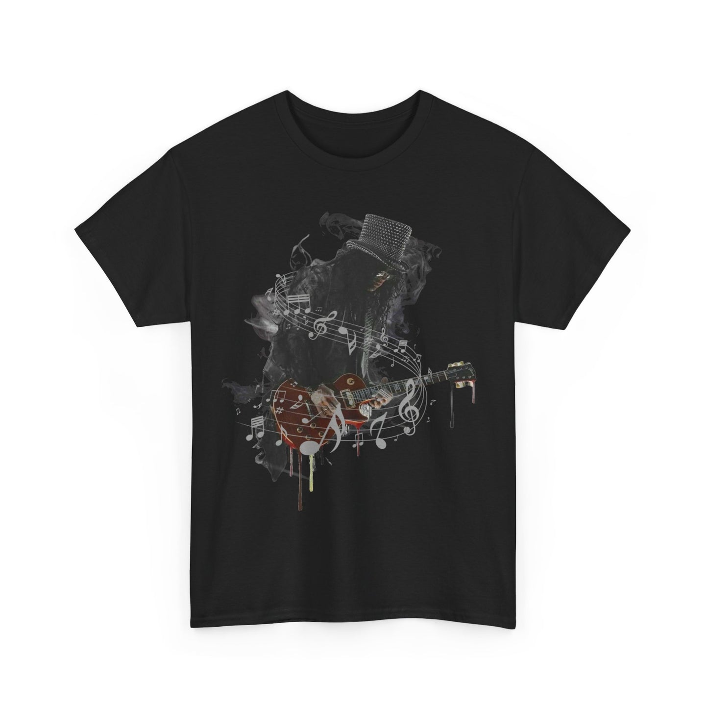 Gun N' Roses Slash High Quality Printed Unisex Heavy Cotton T-shirt