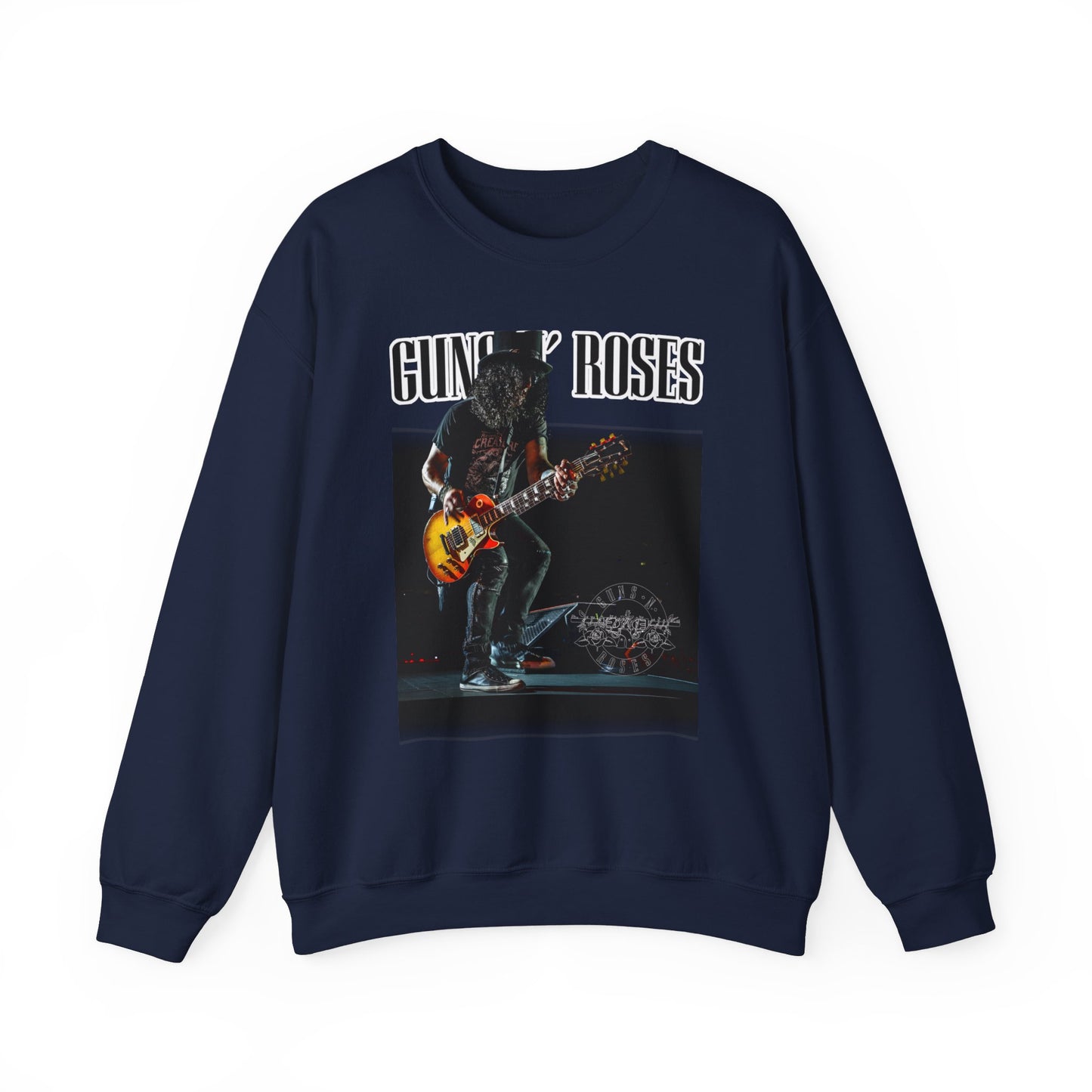 New Guns N' Roses Slash High Quality Unisex Heavy Blend™ Crewneck Sweatshirt