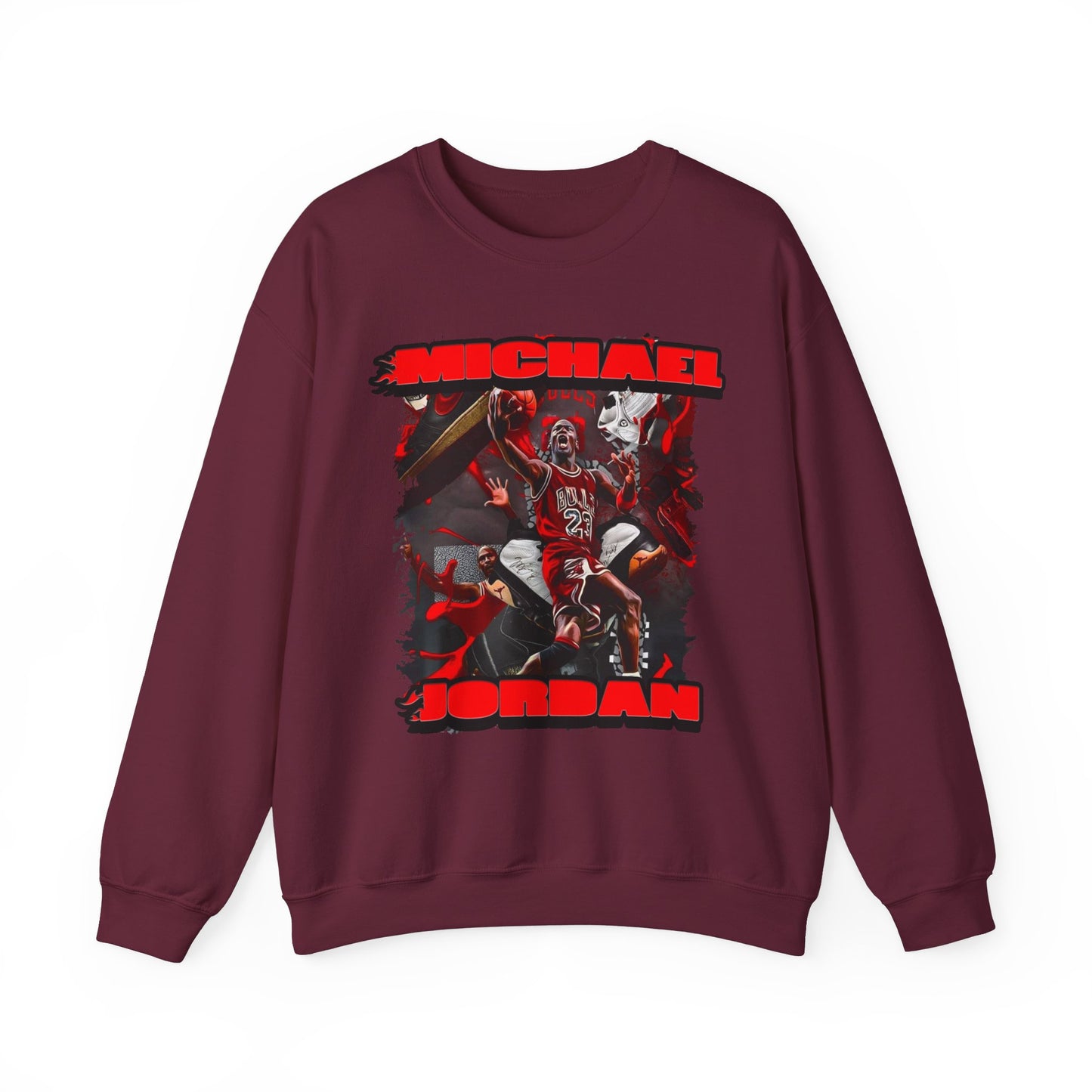 Chicago Bulls Michael Jordan High Quality Unisex Heavy Blend™ Crewneck Sweatshirt