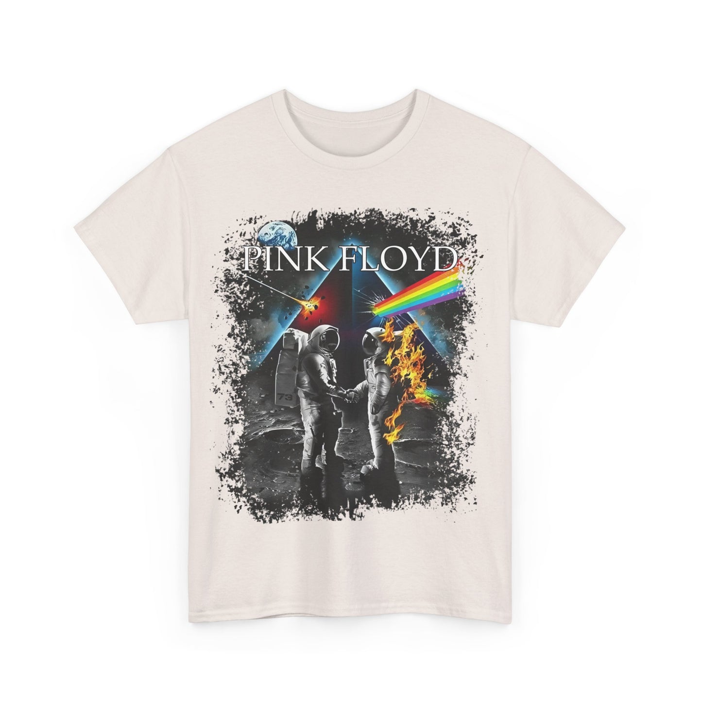 Pink Floyd High Quality Printed Unisex Heavy Cotton T-shirt