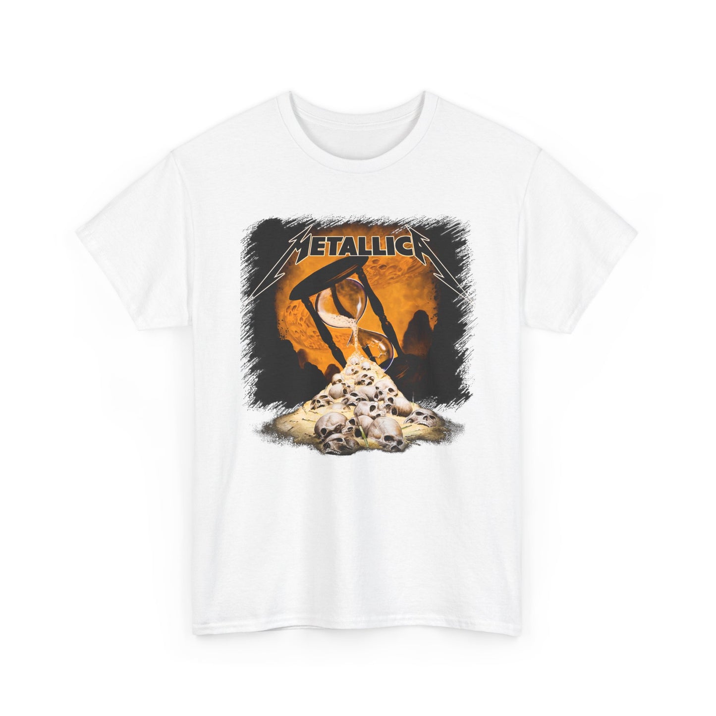 New Metallica High Quality Printed Unisex Heavy Cotton T-shirt