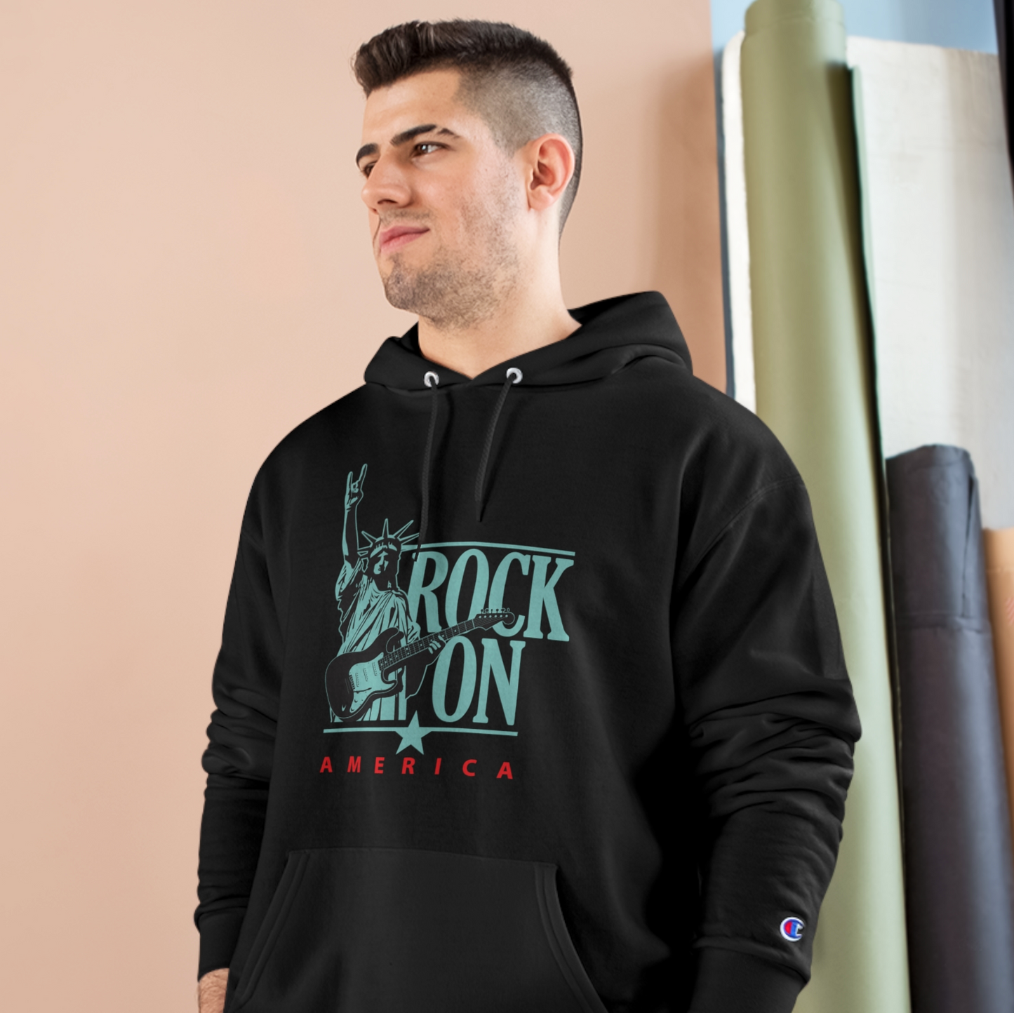 Rock On America High Quality Unisex Heavy Blend™ Hoodie