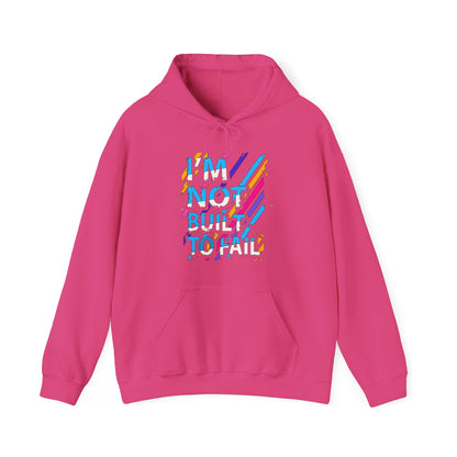 I'm Not Built To Fall High Quality Unisex Heavy Blend™ Hoodie