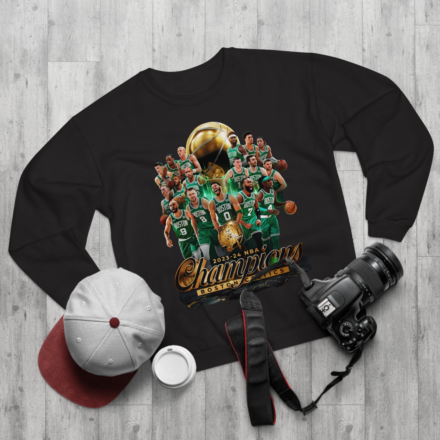 New Boston Celtics 2024 NBA Champions High Quality Unisex Heavy Blend™ Crewneck Sweatshirt