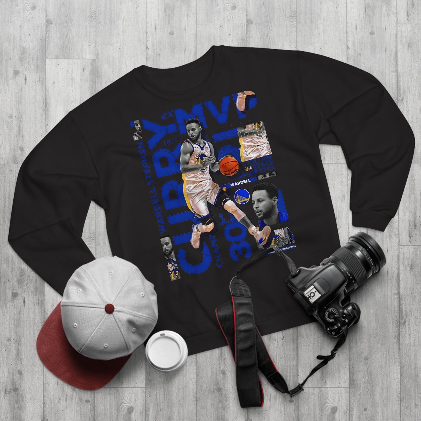 New Golden State Warriors Stephen Curry High Quality Unisex Heavy Blend™ Crewneck Sweatshirt