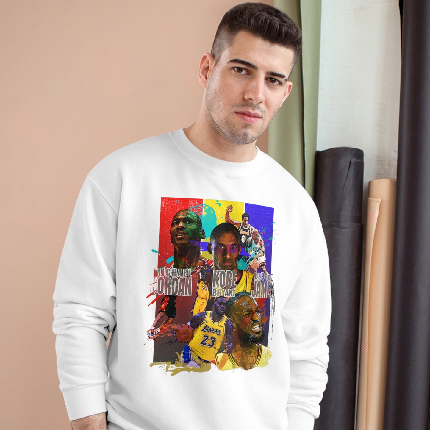 New Los Angeles Lakers High Quality Unisex Heavy Blend™ Crewneck Sweatshirt