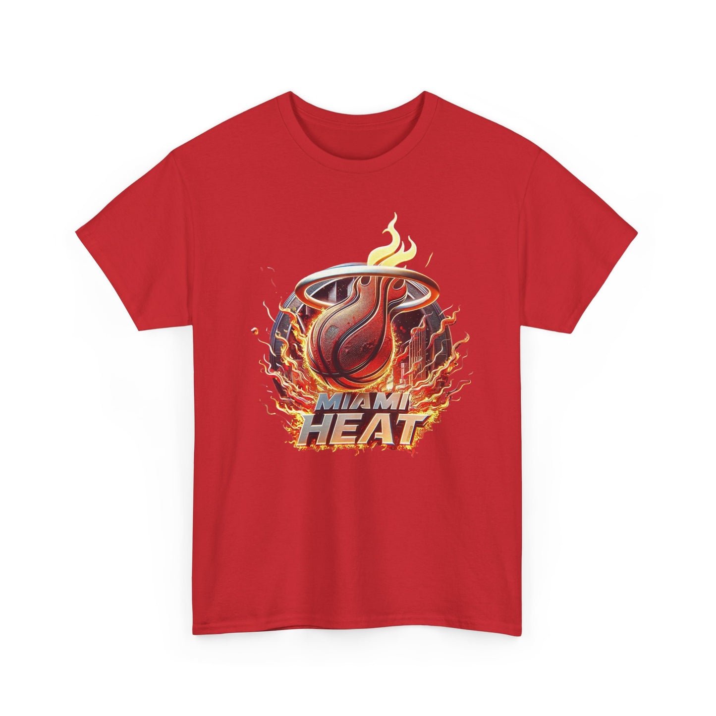 Miami Heat High Quality Printed Unisex Heavy Cotton T-shirt