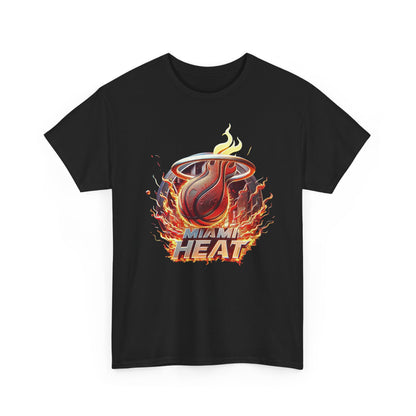 Miami Heat High Quality Printed Unisex Heavy Cotton T-shirt