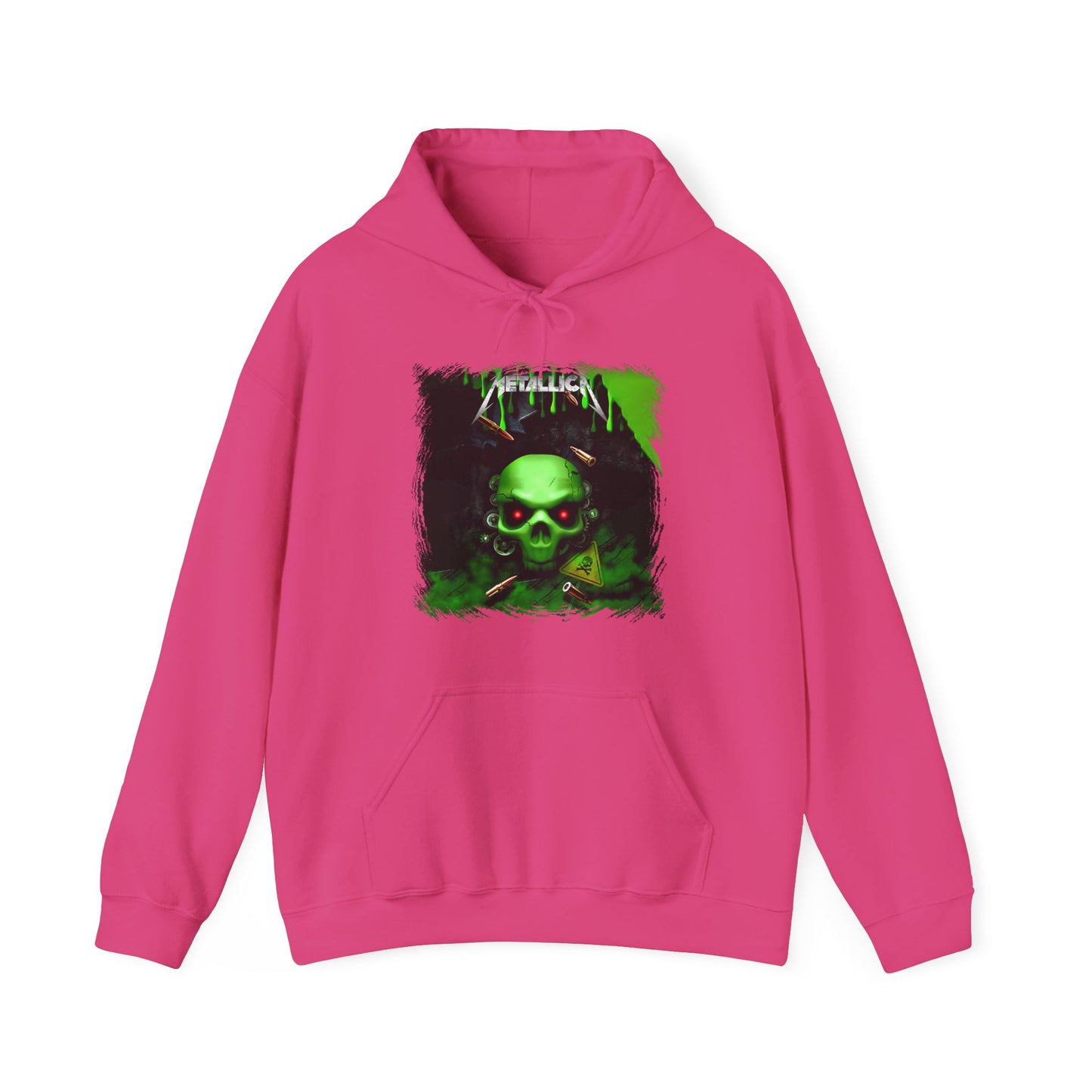 Metallica Bullets and Skull High Quality Unisex Heavy Blend™ Hoodie