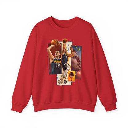 Denver Nuggets Nikola Jokić High Quality Unisex Heavy Blend™ Crewneck Sweatshirt