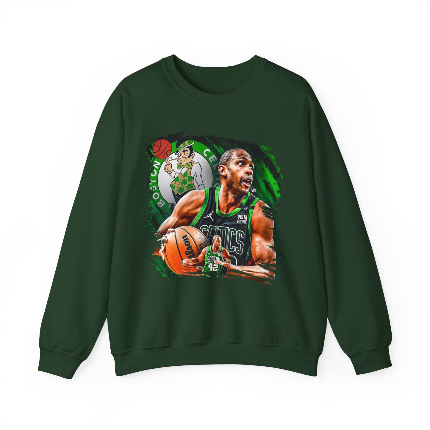 Boston Celtics Al Horford High Quality Unisex Heavy Blend™ Crewneck Sweatshirt