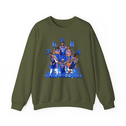 Philadelphia 76ers High Quality Unisex Heavy Blend™ Crewneck Sweatshirt