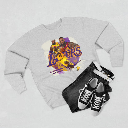 New LeBron James Los Angeles Lakers High Quality Unisex Heavy Blend™ Crewneck Sweatshirt