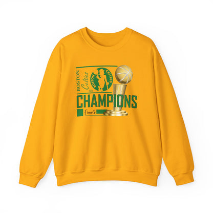 Boston Celtics 2024 NBA Champions High Quality Unisex Heavy Blend™ Crewneck Sweatshirt