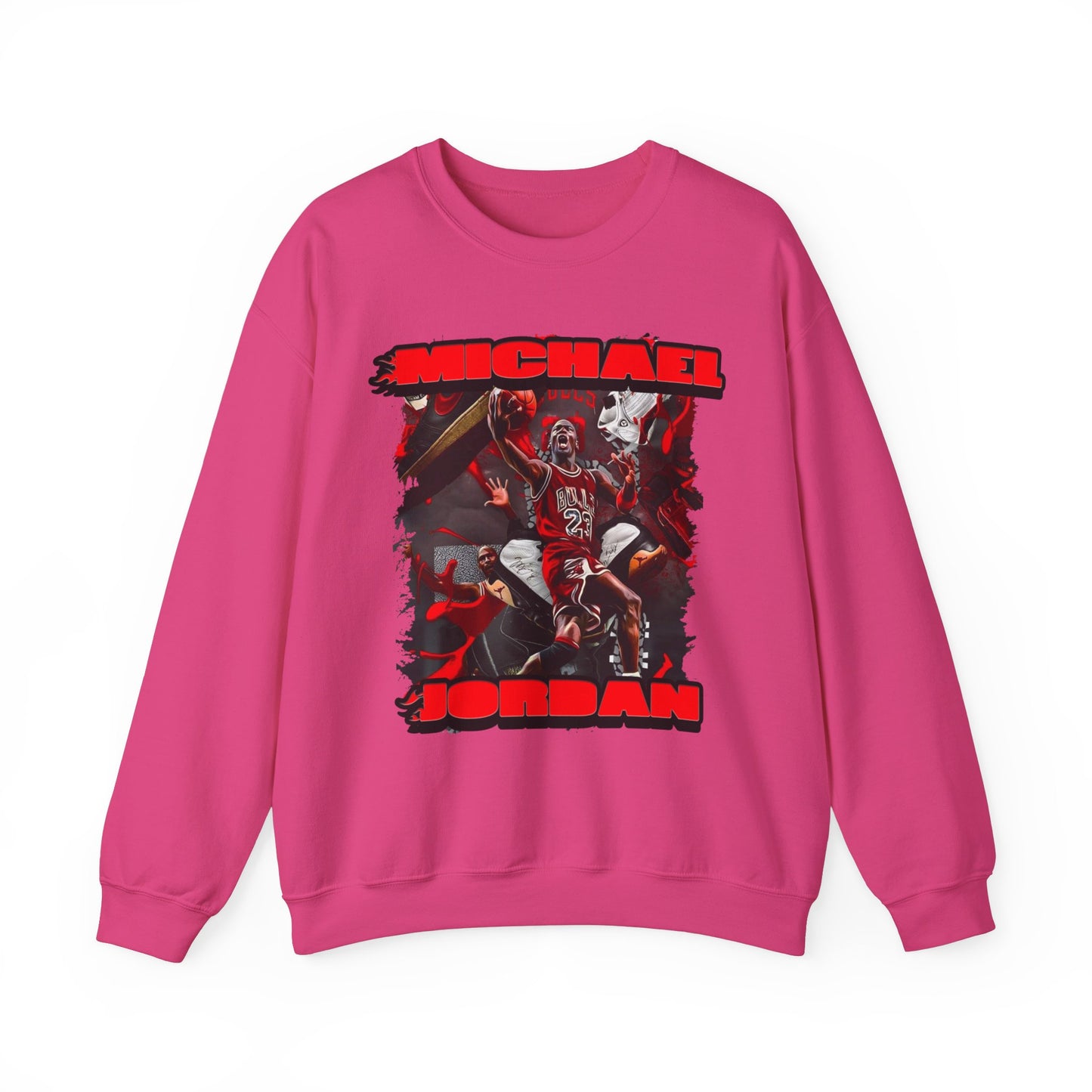 Chicago Bulls Michael Jordan High Quality Unisex Heavy Blend™ Crewneck Sweatshirt