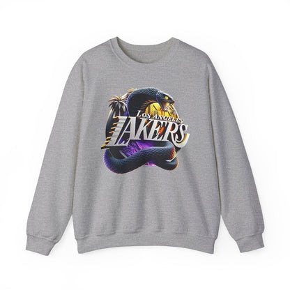 Brand New Los Angeles Lakers High Quality Unisex Heavy Blend™ Crewneck Sweatshirt