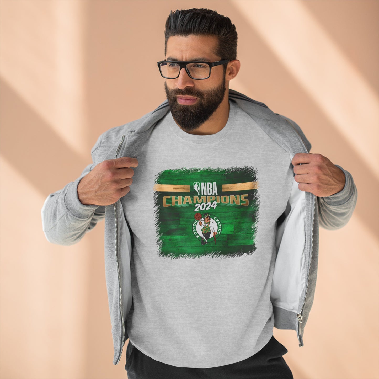 Boston Celtics The NBA Champions 2024 High Quality Unisex Heavy Blend™ Crewneck Sweatshirt